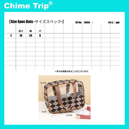 Chime Trip/総柄クリアマルチバッグ ST/No.26058
