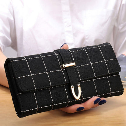 Chime Trip/モダントラッドチェックウォレット ST/No.26060