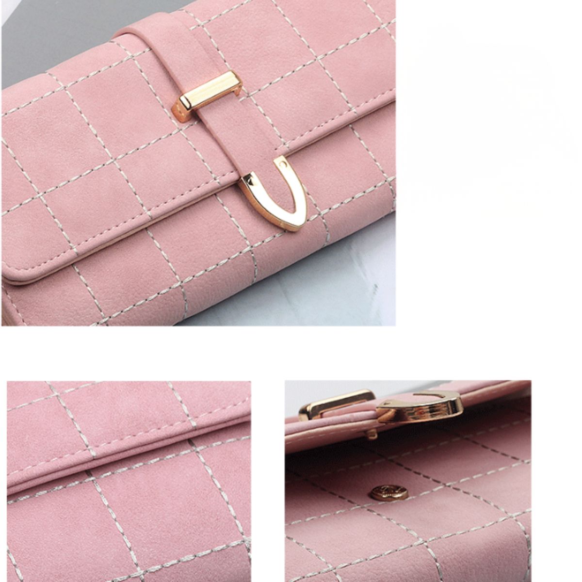 Chime Trip/モダントラッドチェックウォレット ST/No.26060