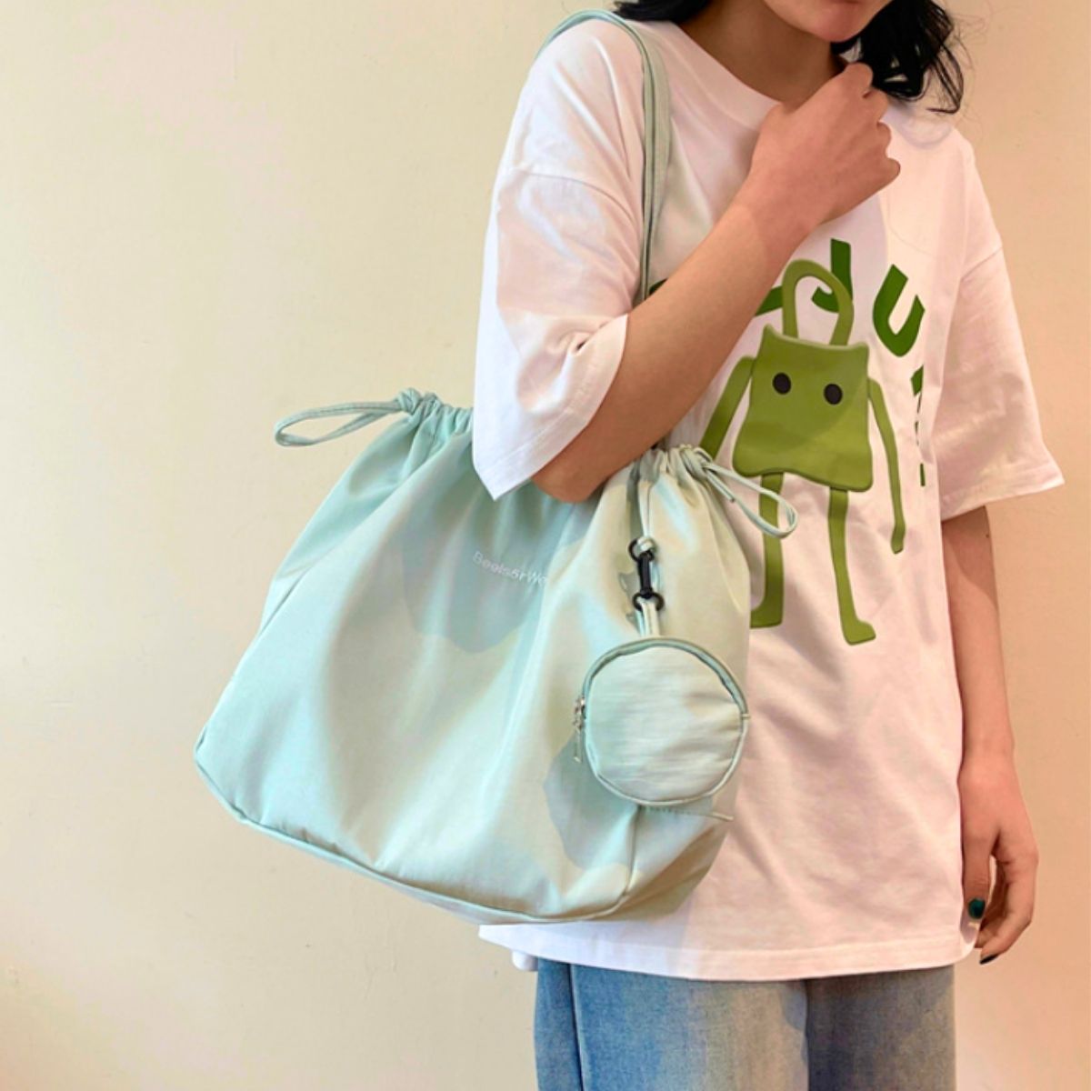 Chime Trip/ミニポーチ付き軽量トートバッグ ST/No.26065