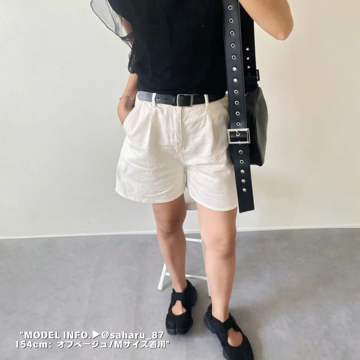 Pants/タック入りキュロットショートパンツ ST/No.27118 – Belle Ćie