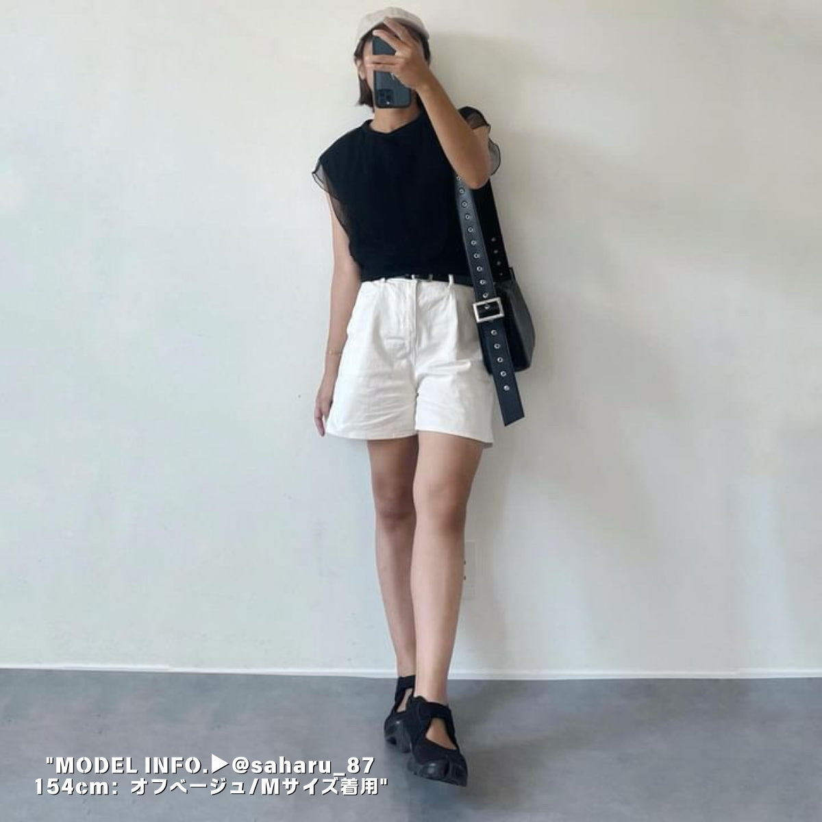 Pants/タック入りキュロットショートパンツ ST/No.27118