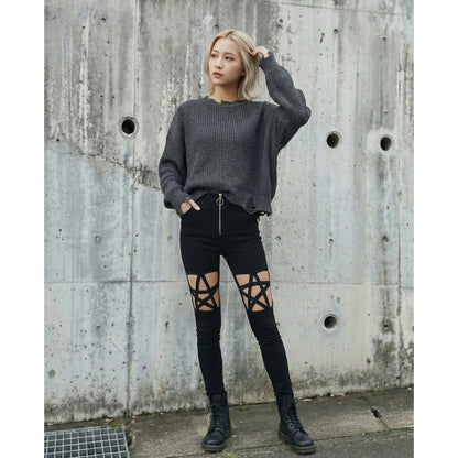 Pants/くり抜きロックパギンス ST/No.27434