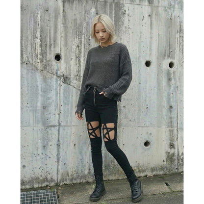 Pants/くり抜きロックパギンス ST/No.27434