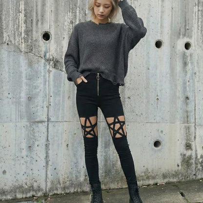 Pants/くり抜きロックパギンス ST/No.27434