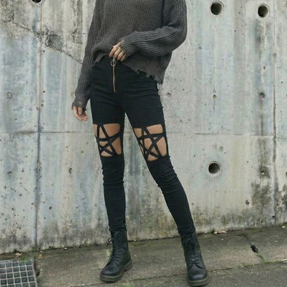 Pants/くり抜きロックパギンス ST/No.27434
