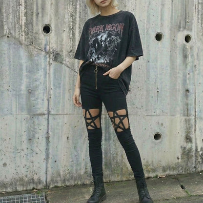 Pants/くり抜きロックパギンス ST/No.27434