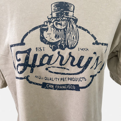 半袖Tシャツ ブラウン 実物撮影 デザイン部分