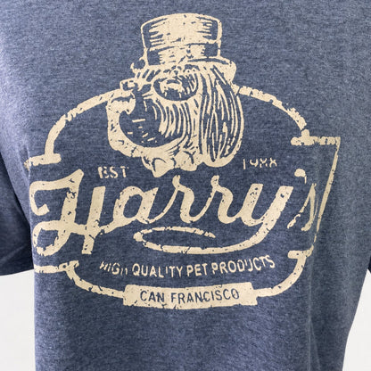 半袖Tシャツ チャコールグレー 実物撮影 デザイン部分