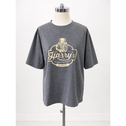 半袖Tシャツ チャコールグレー 実物撮影 正面