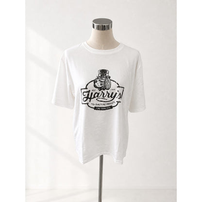半袖Tシャツ オフホワイト 実物撮影 正面