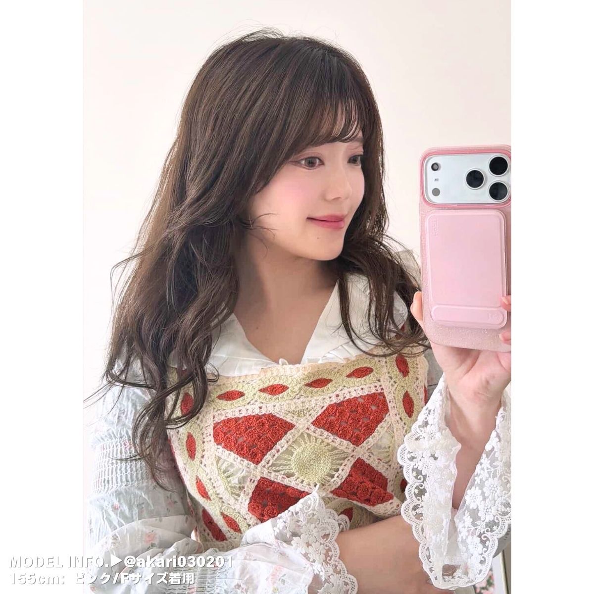 Knit/かぎ編みビスチェ ST/No.27665