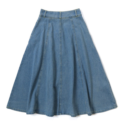 Skirt/デニムフレアスカート ST/No.27688