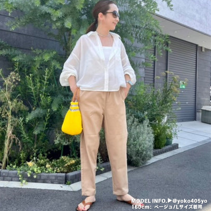 Pants/ルーズテーパードチノパン ST/No.27772