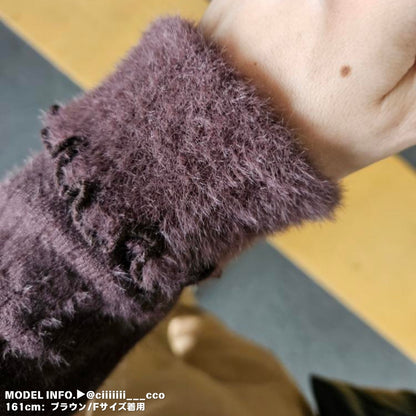 Knit/裏起毛ハイネックニットトップス ST/No.27783