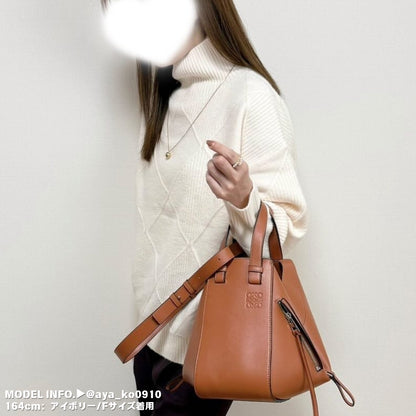 Knit/ダイヤ柄ハイネックニットトップス ST/No.27789