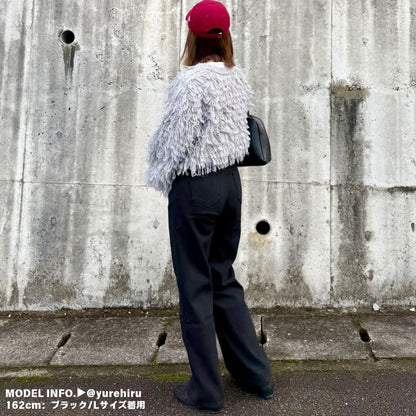 Pants/裏起毛ワイドロングパンツ ST/No.27801