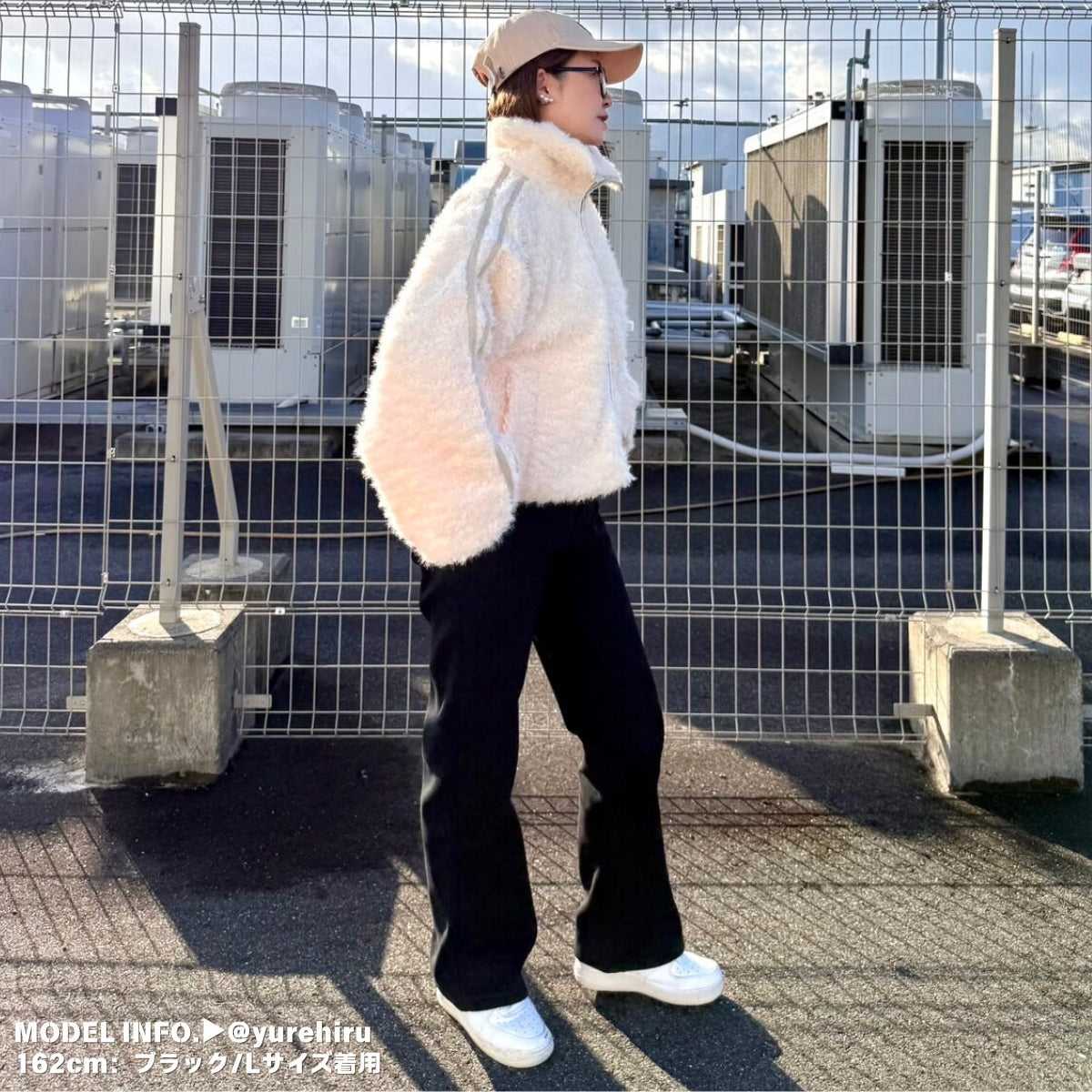 Pants/裏起毛ワイドロングパンツ ST/No.27801