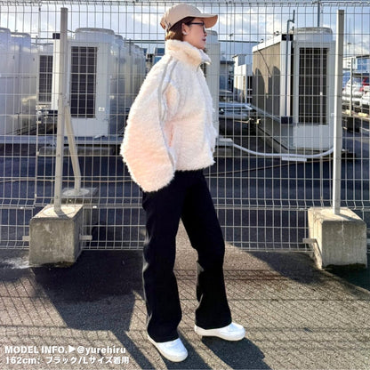 Pants/裏起毛ワイドロングパンツ ST/No.27801