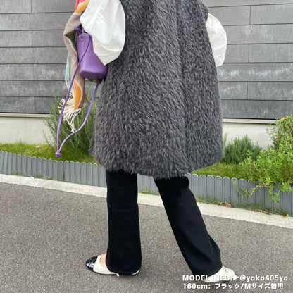 Pants/裏起毛ワイドロングパンツ ST/No.27801