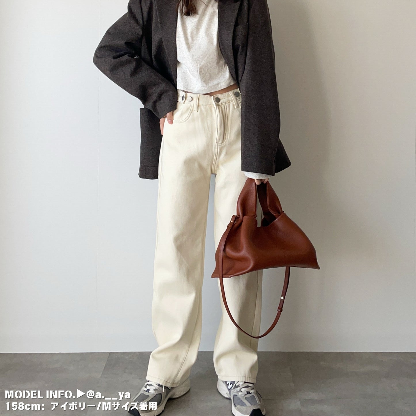 Pants/裏起毛ワイドロングパンツ ST/No.27801
