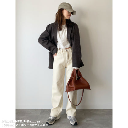 Pants/裏起毛ワイドロングパンツ ST/No.27801