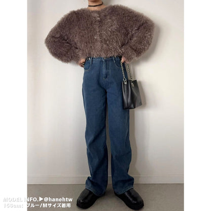 Pants/裏起毛ワイドロングパンツ ST/No.27801