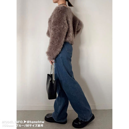 Pants/裏起毛ワイドロングパンツ ST/No.27801