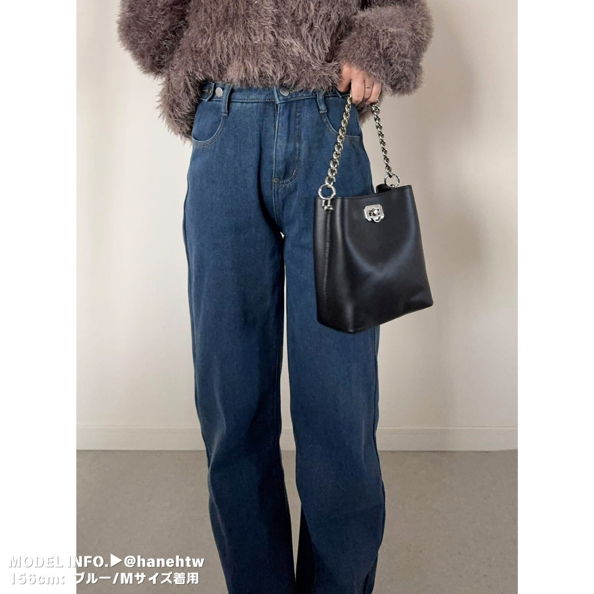 Pants/裏起毛ワイドロングパンツ ST/No.27801