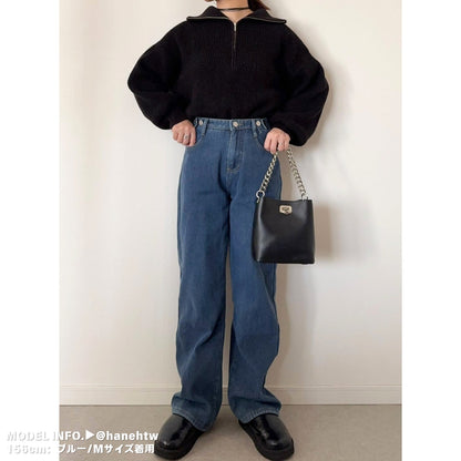 Pants/裏起毛ワイドロングパンツ ST/No.27801