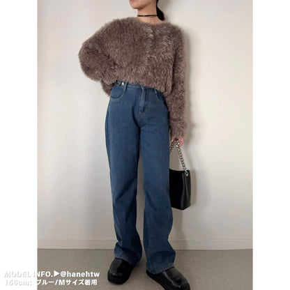 Pants/裏起毛ワイドロングパンツ ST/No.27801