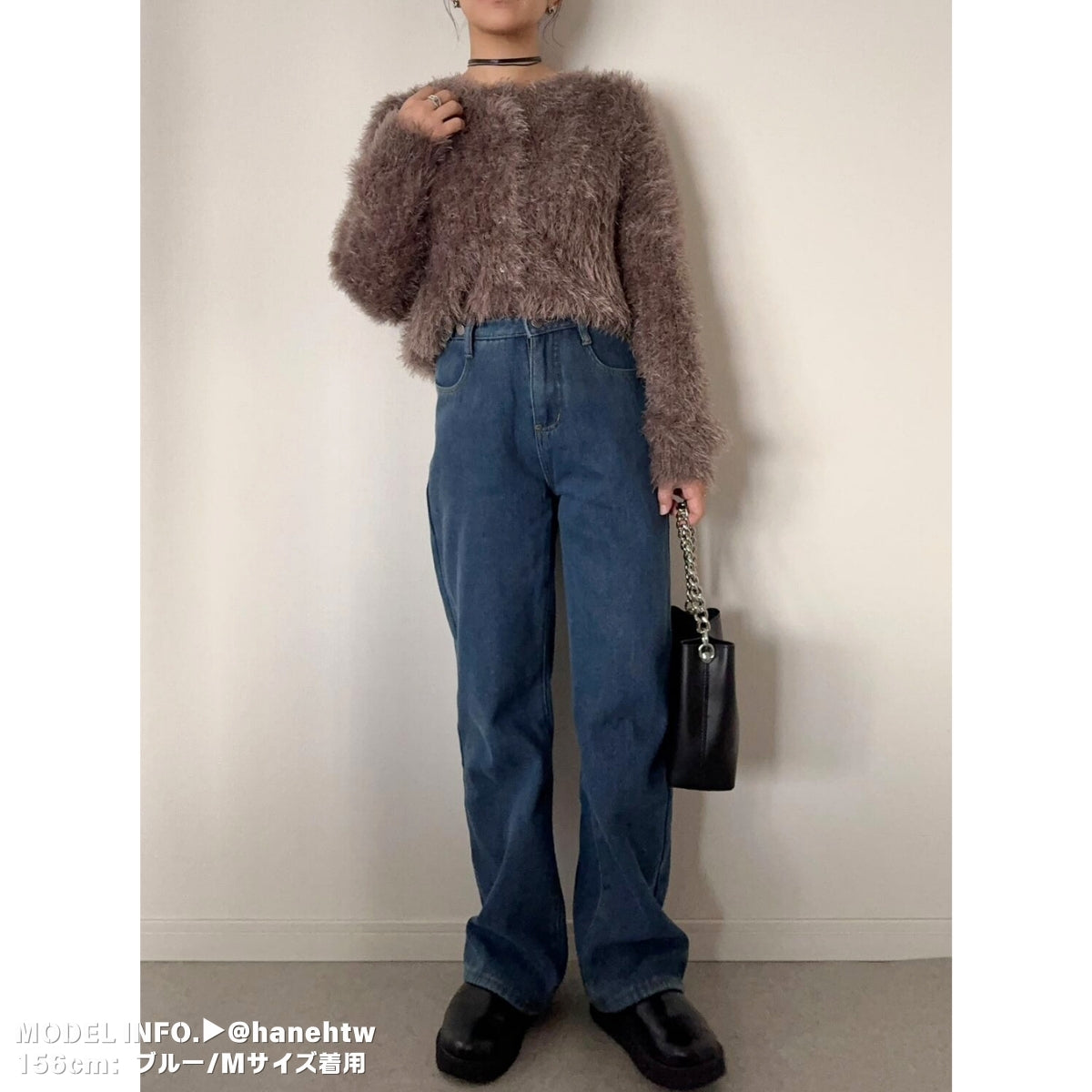 Pants/裏起毛ワイドロングパンツ ST/No.27801