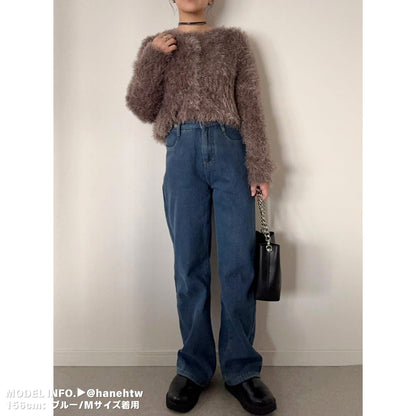 Pants/裏起毛ワイドロングパンツ ST/No.27801