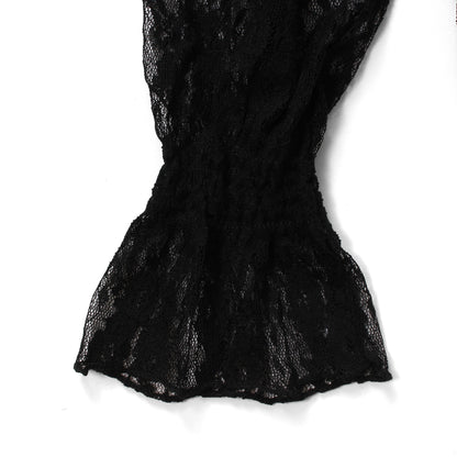 Blouse/ハイネックシアー小花長袖トップス ST/No.27828