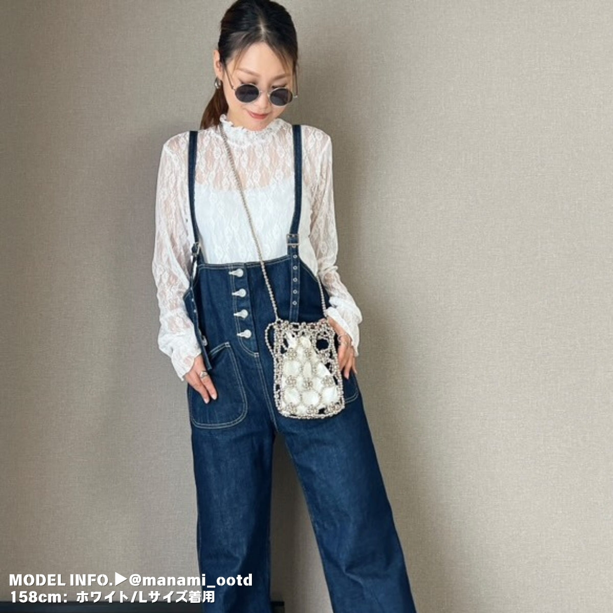 Blouse/ハイネックシアー小花長袖トップス ST/No.27828