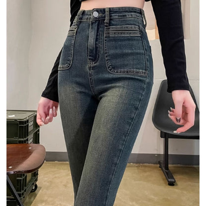 Pants/ポケットフレアデニムパンツ ST/No.27834