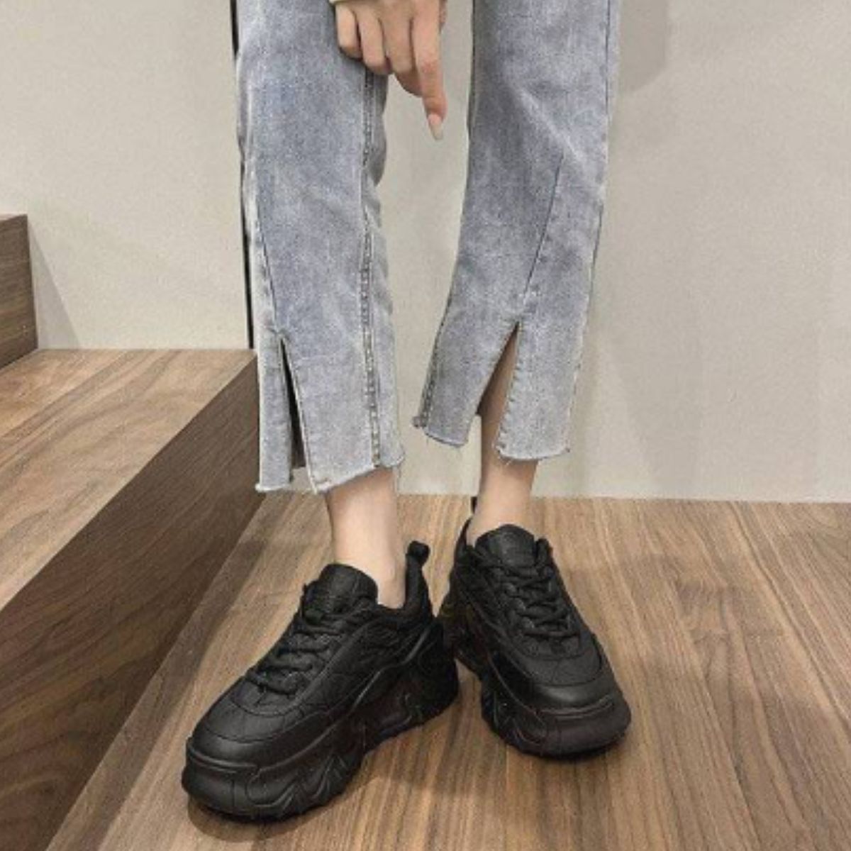 Others/ワントーン厚底シューズ ST/No.27898