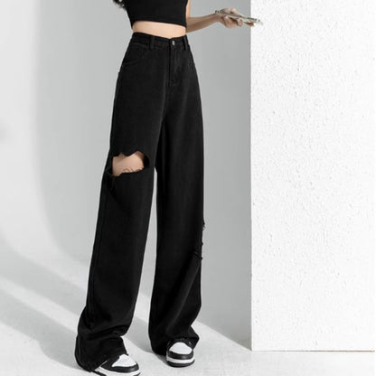 Pants/サイドカットダメージワイドパンツ ST/No.27903