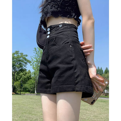 Pants/編み上げハイウエストショーパン ST/No.27922