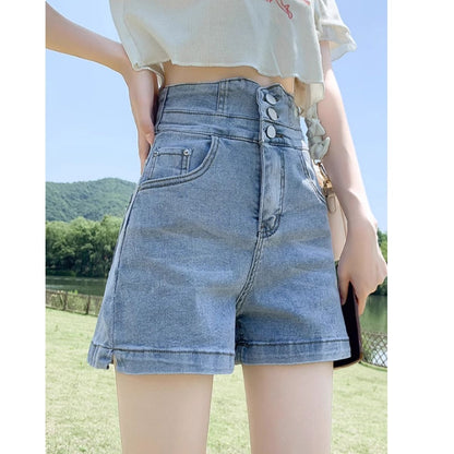 Pants/編み上げハイウエストショーパン ST/No.27922