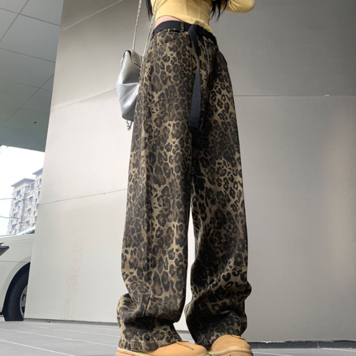 Pants/レオパードワイドパンツ ST/No.27927