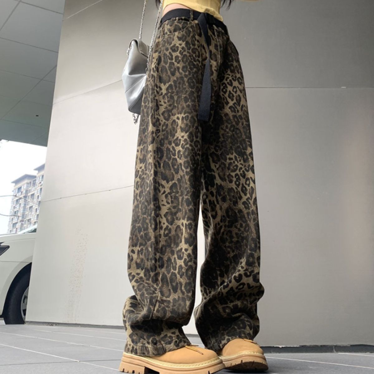 Pants/レオパードワイドパンツ ST/No.27927