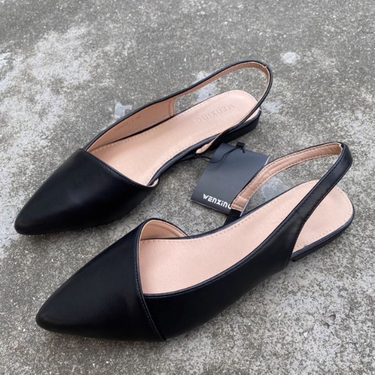 Others/ポインテッドトゥフラットパンプス ST/No.27934