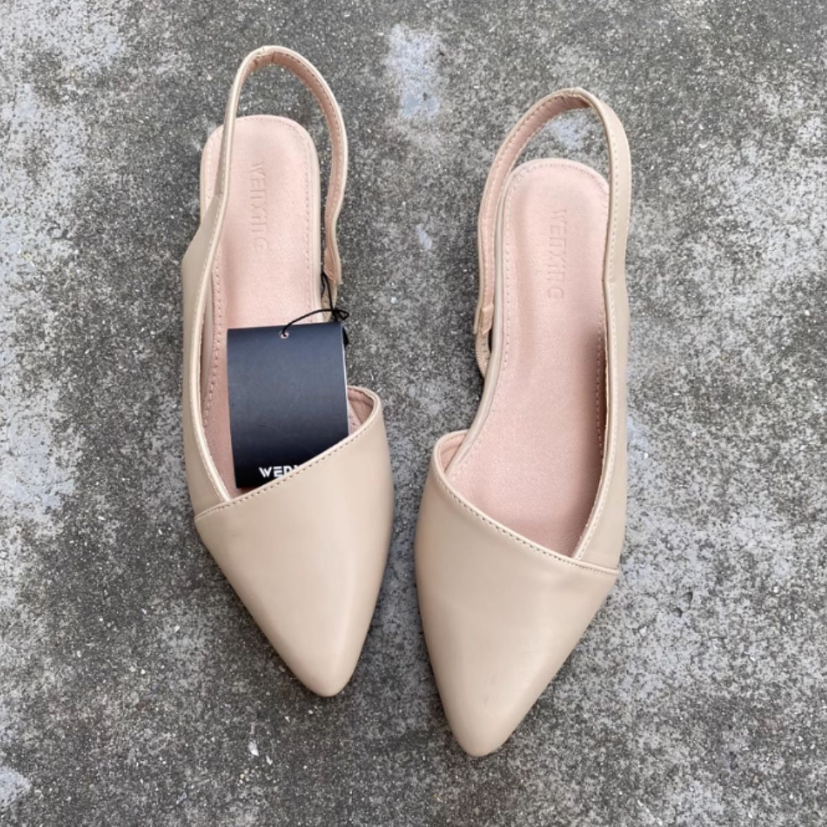 Others/ポインテッドトゥフラットパンプス ST/No.27934