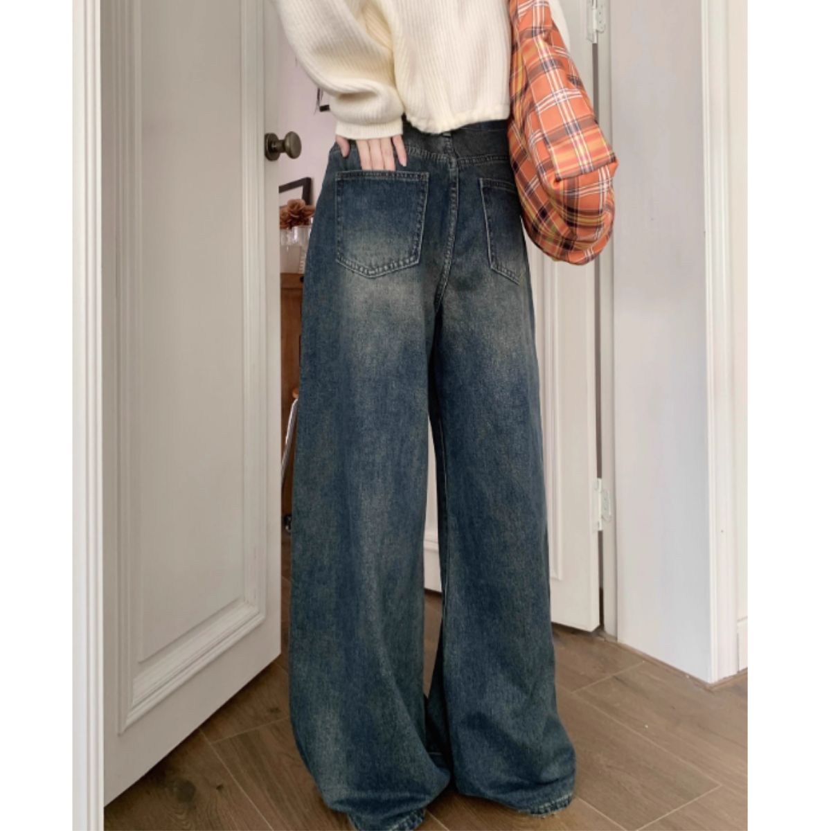 Pants/ワイドフレアデニムロングパンツ ST/No.27939