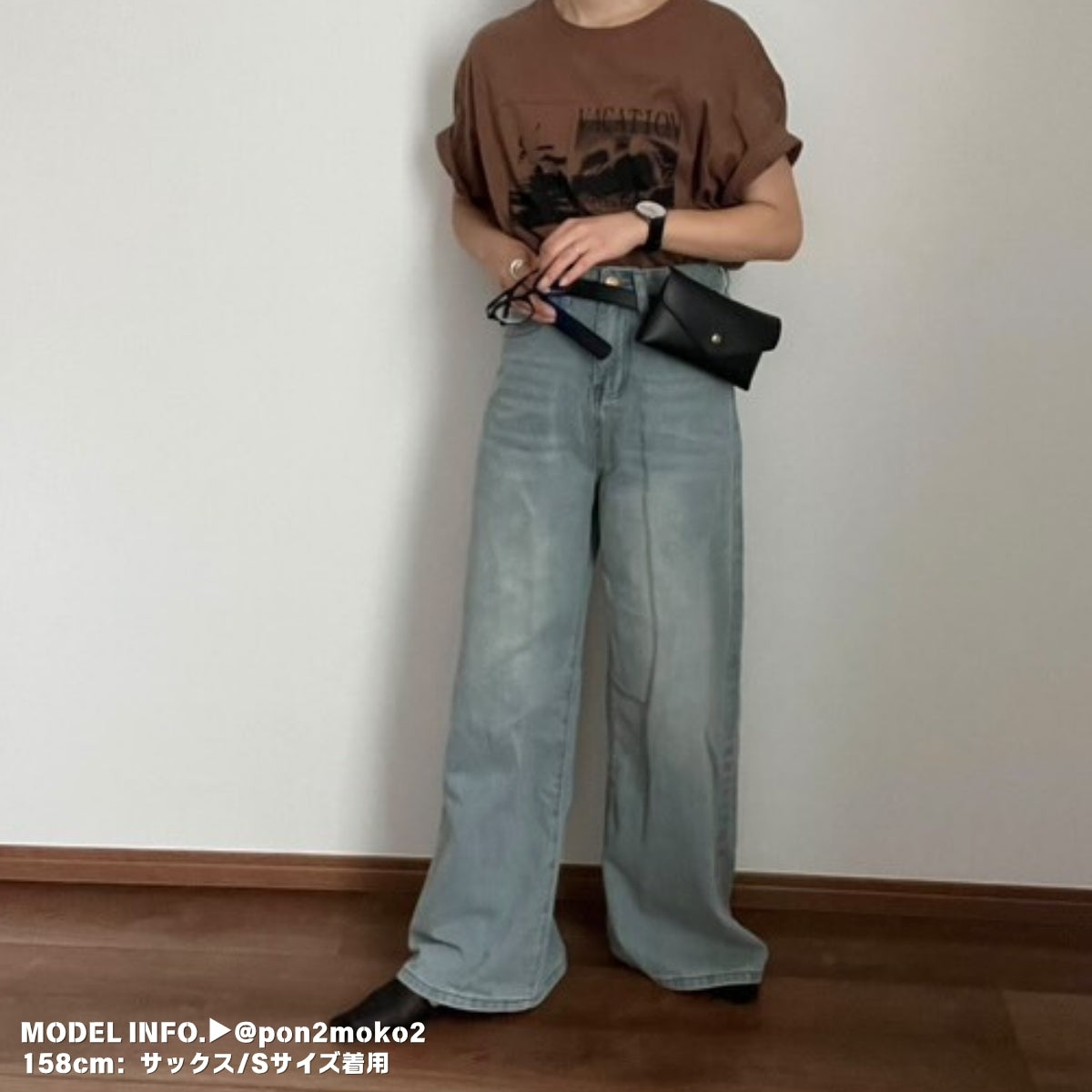 Pants/ワイドフレアデニムロングパンツ ST/No.27939