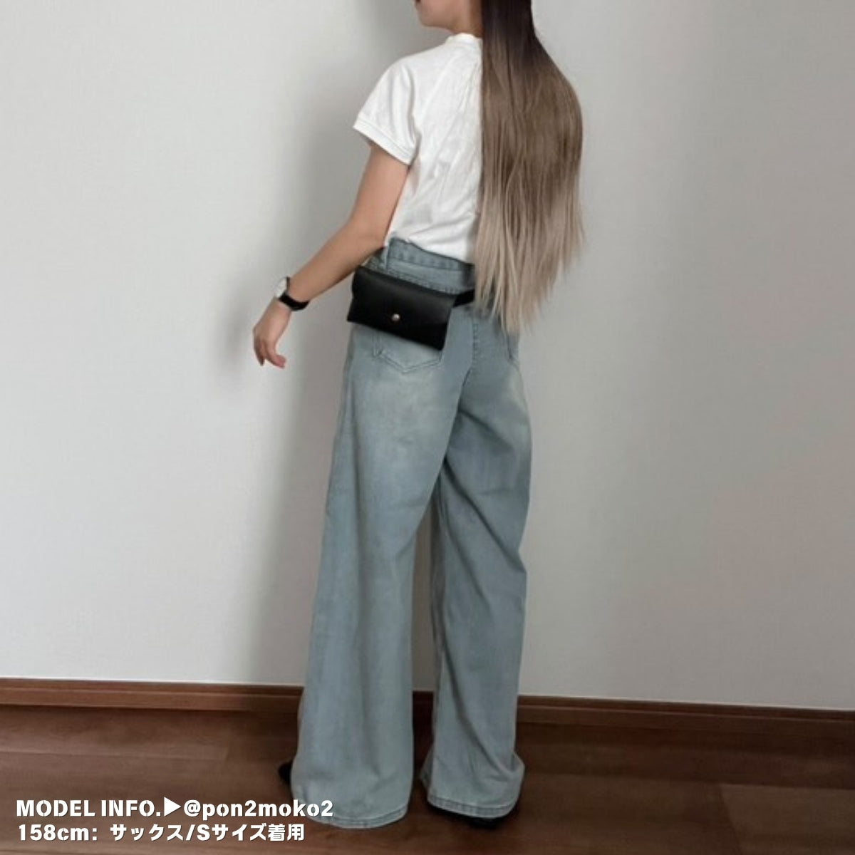Pants/ワイドフレアデニムロングパンツ ST/No.27939