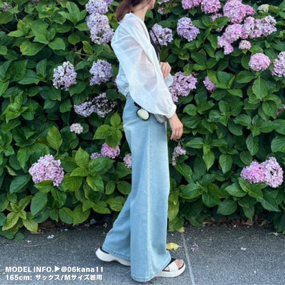 Pants/ワイドフレアデニムロングパンツ ST/No.27939