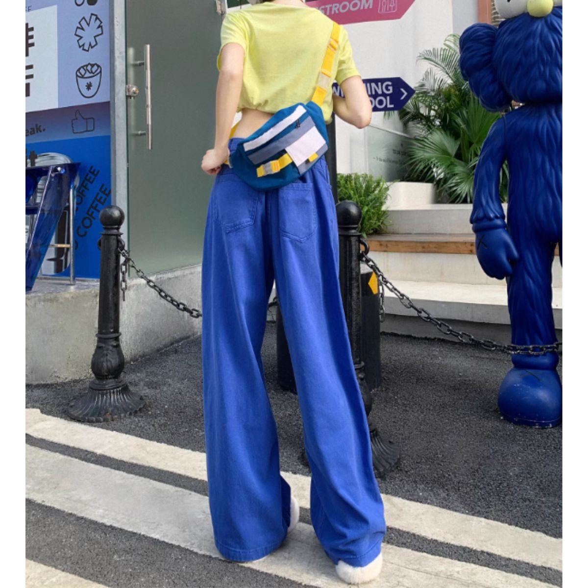 Pants/ビビッドカラーワイドパンツ ST/No.27946