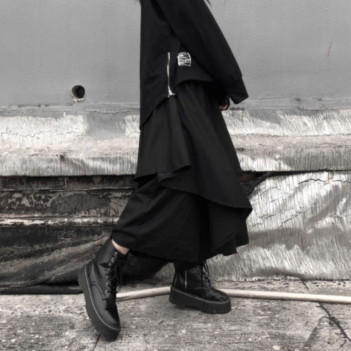 Pants/アシンメトリーサルエルパンツ ST/No.27950